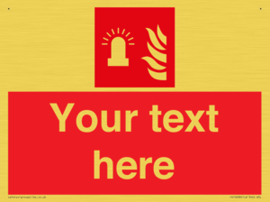 Custom Fire: Fire alarm flashing light